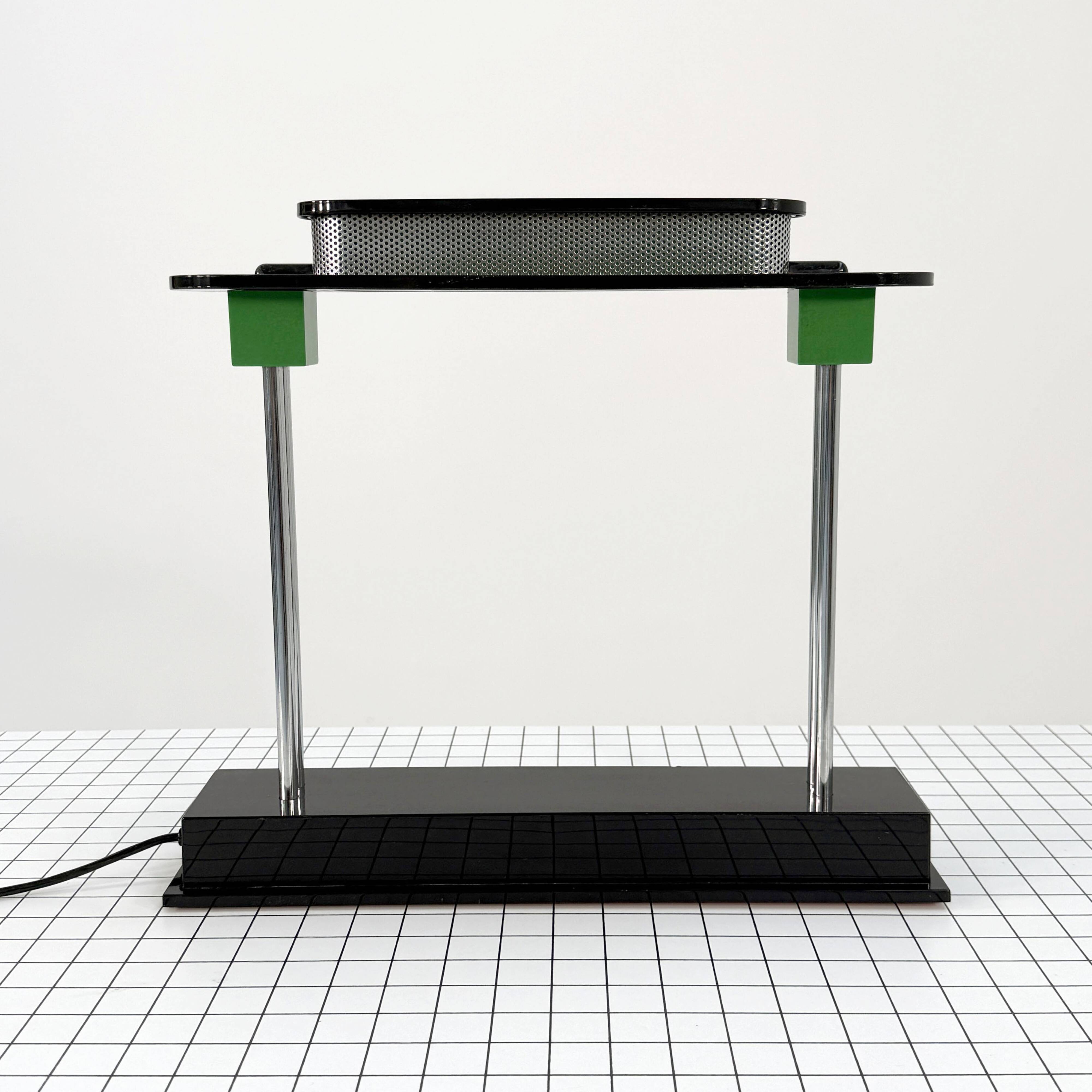 Pausania desk lamp by Ettore Sottsass for Artemide 1980