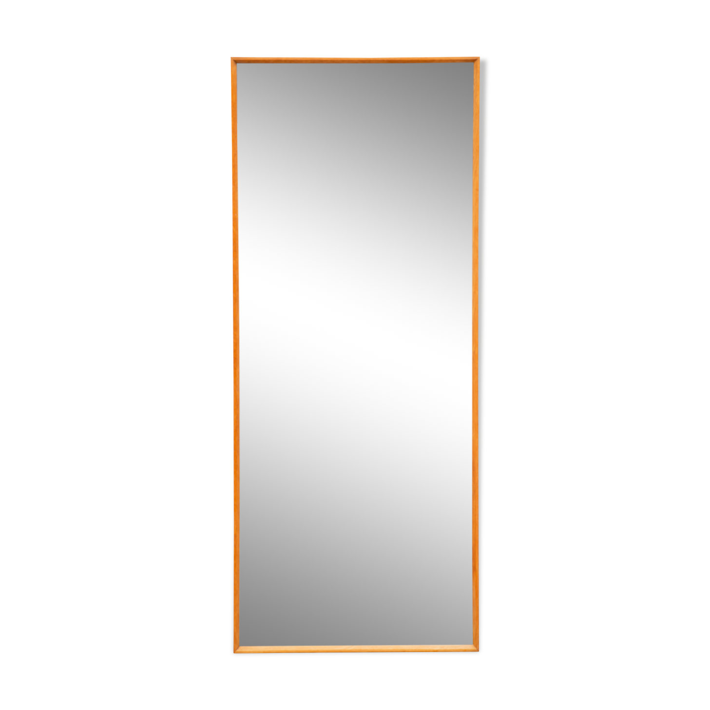 Vintage Scandinavian wall mirror 114X47cm