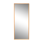 Vintage Scandinavian wall mirror 114X47cm