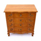Oak chest of drawers, Northern Europe, circa 1910