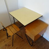 Vintage design desk for children