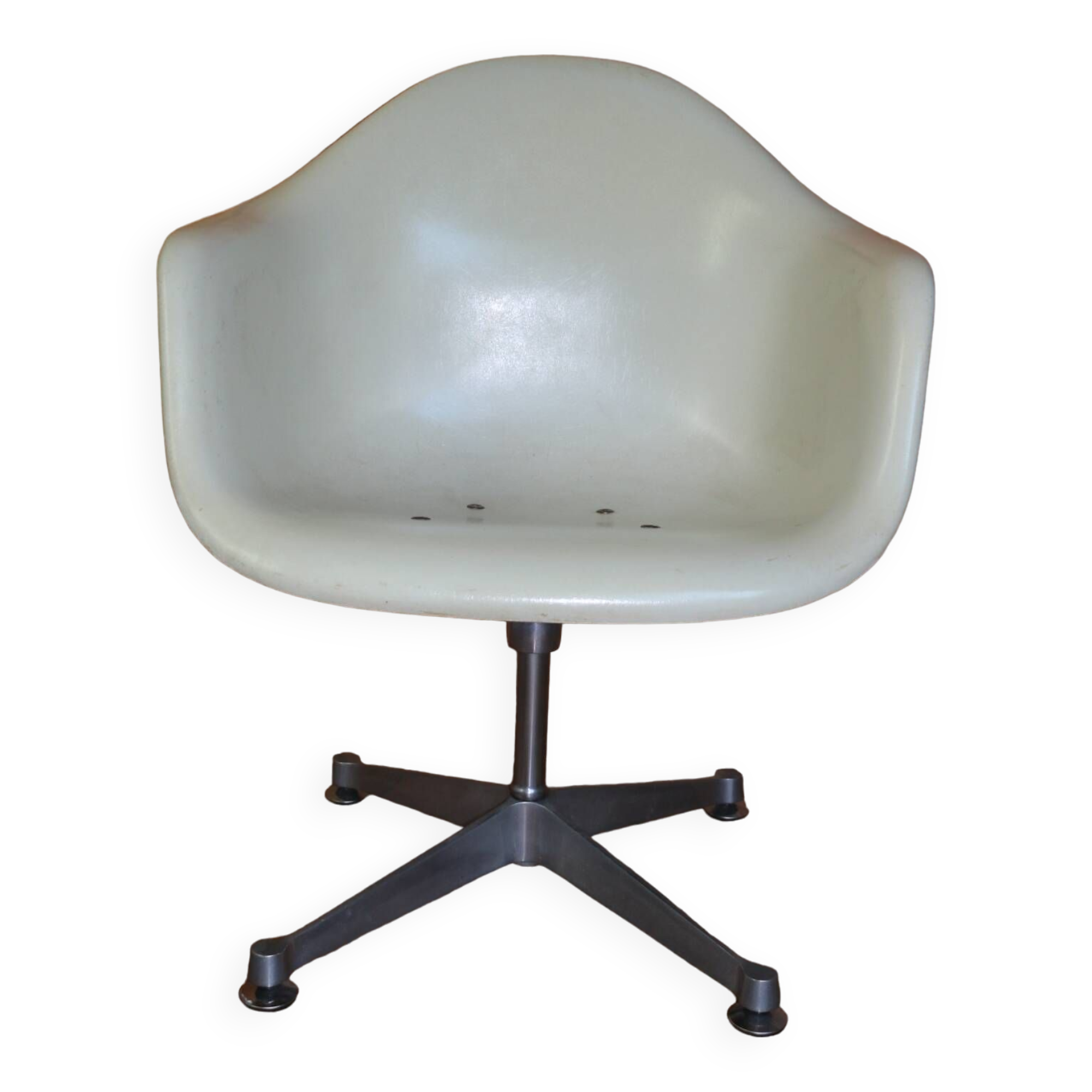 EAMES shell armchair white Herman Miller