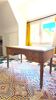 Antique solid oak desk – character desk, chic country style