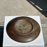 Indonesian green ceramic dish D:26.5