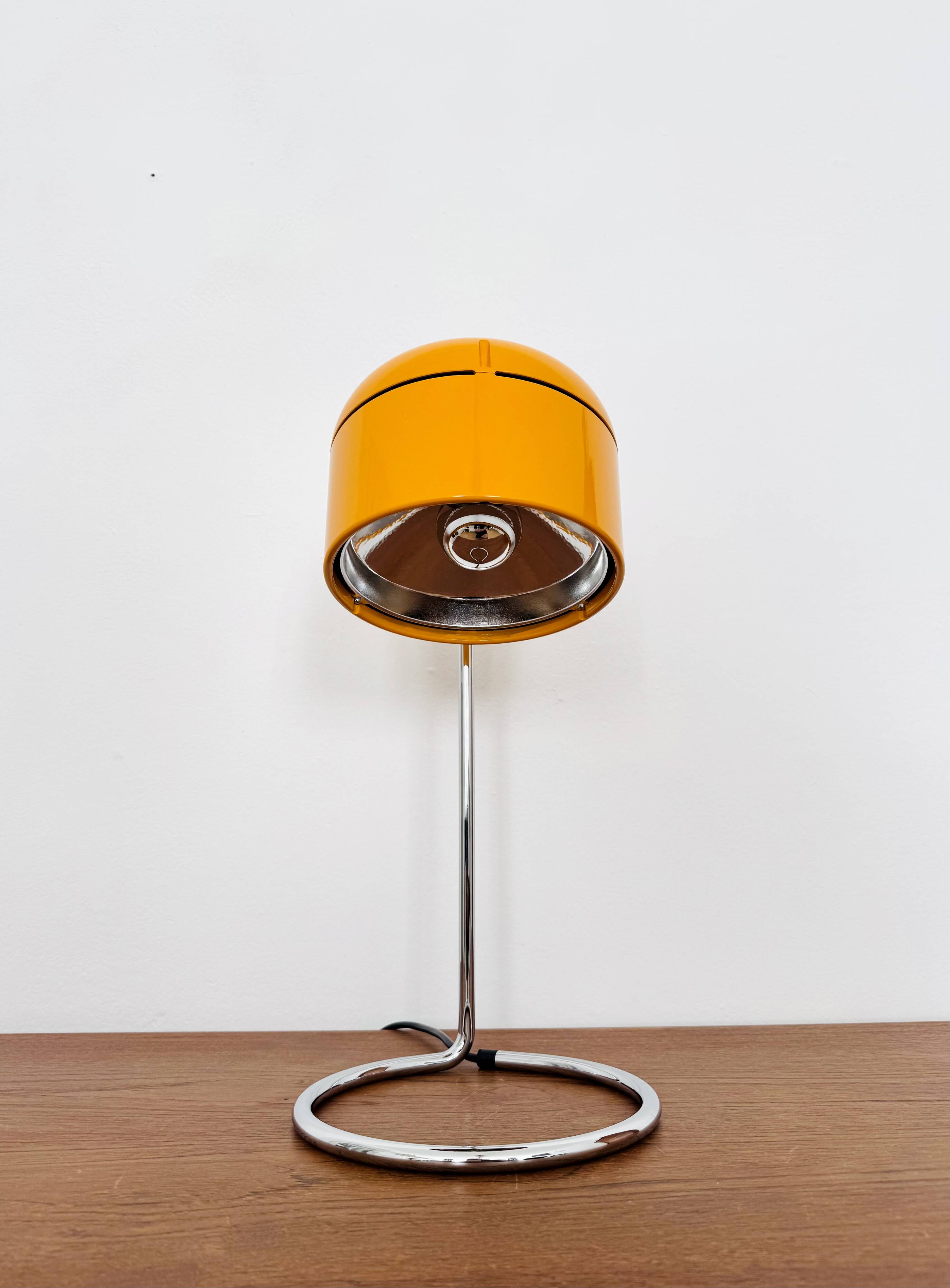 1 of 3 Adjustable Space Age Spot Table Lamps by Arnold Berges for Staff
