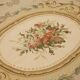 Handmade European Vintage Aubusson Kilim 263 cm x 334 cm