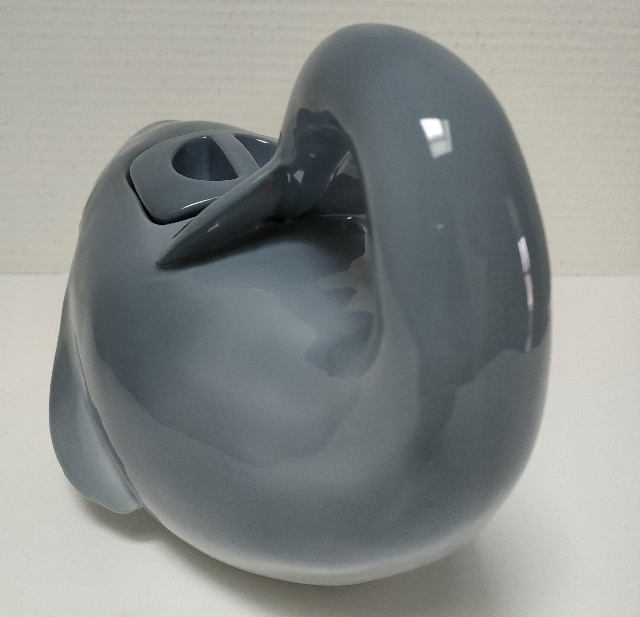 Teapot zoomorphic blue whale porcelain design Japan