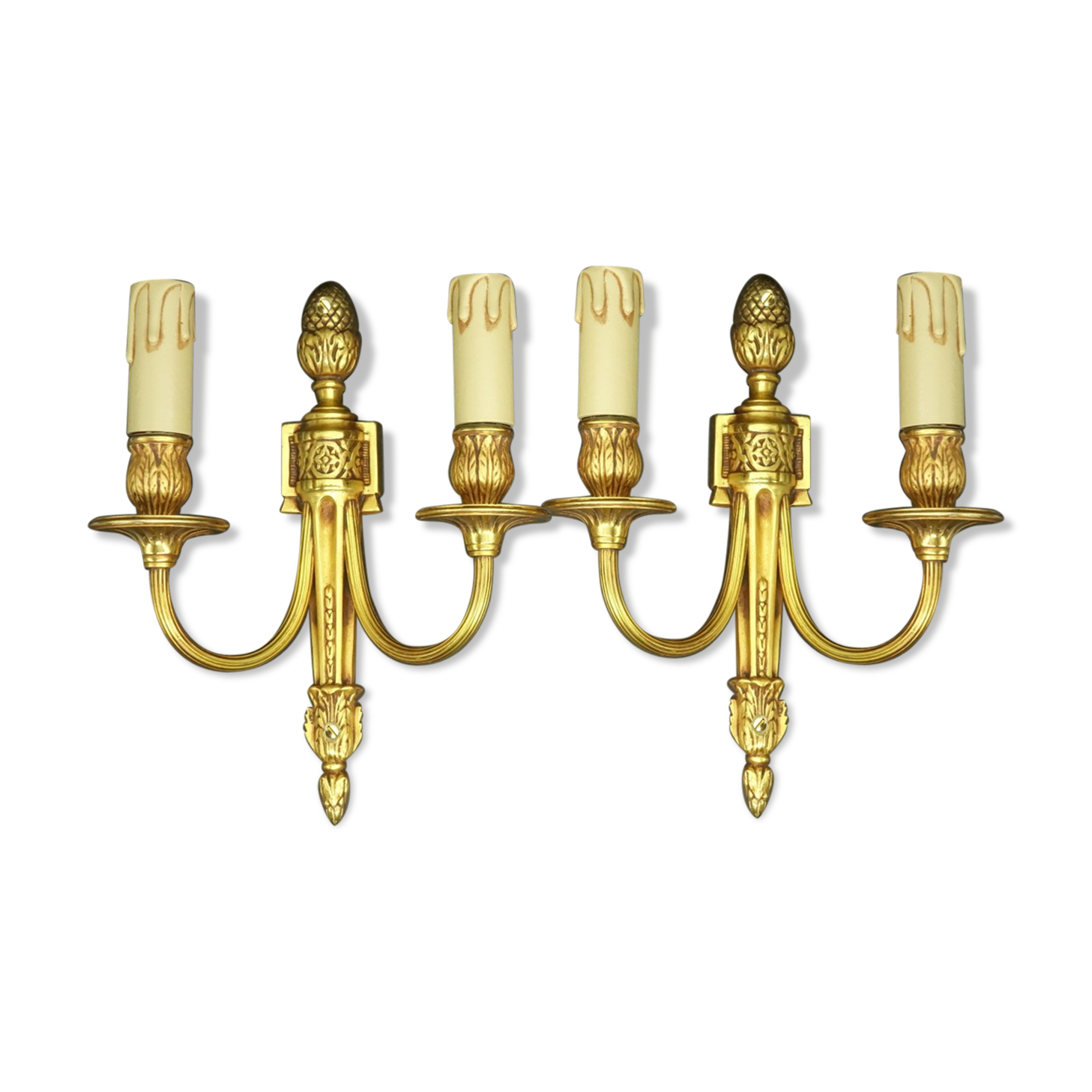 Pair of wall light Louis XVI style