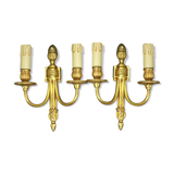 Paire d'appliques style Louis XVI