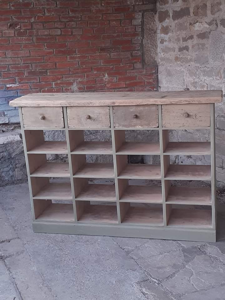 Furniture of trade workshop