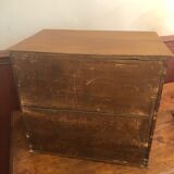 Wooden haberdashery furniture with 4 drawers