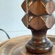 Lampe bois façon Charles Dudouyt
