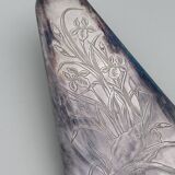 Silver-plated metal cake server, silversmith, Christophe model, Japan