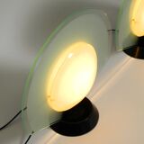 Pair of 1980s table lamps by Pier Giuseppe Ramella for Arteluce model Tikal