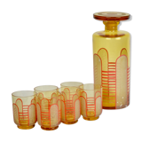 Art deco liquor service
