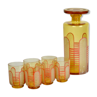 Art deco liquor service