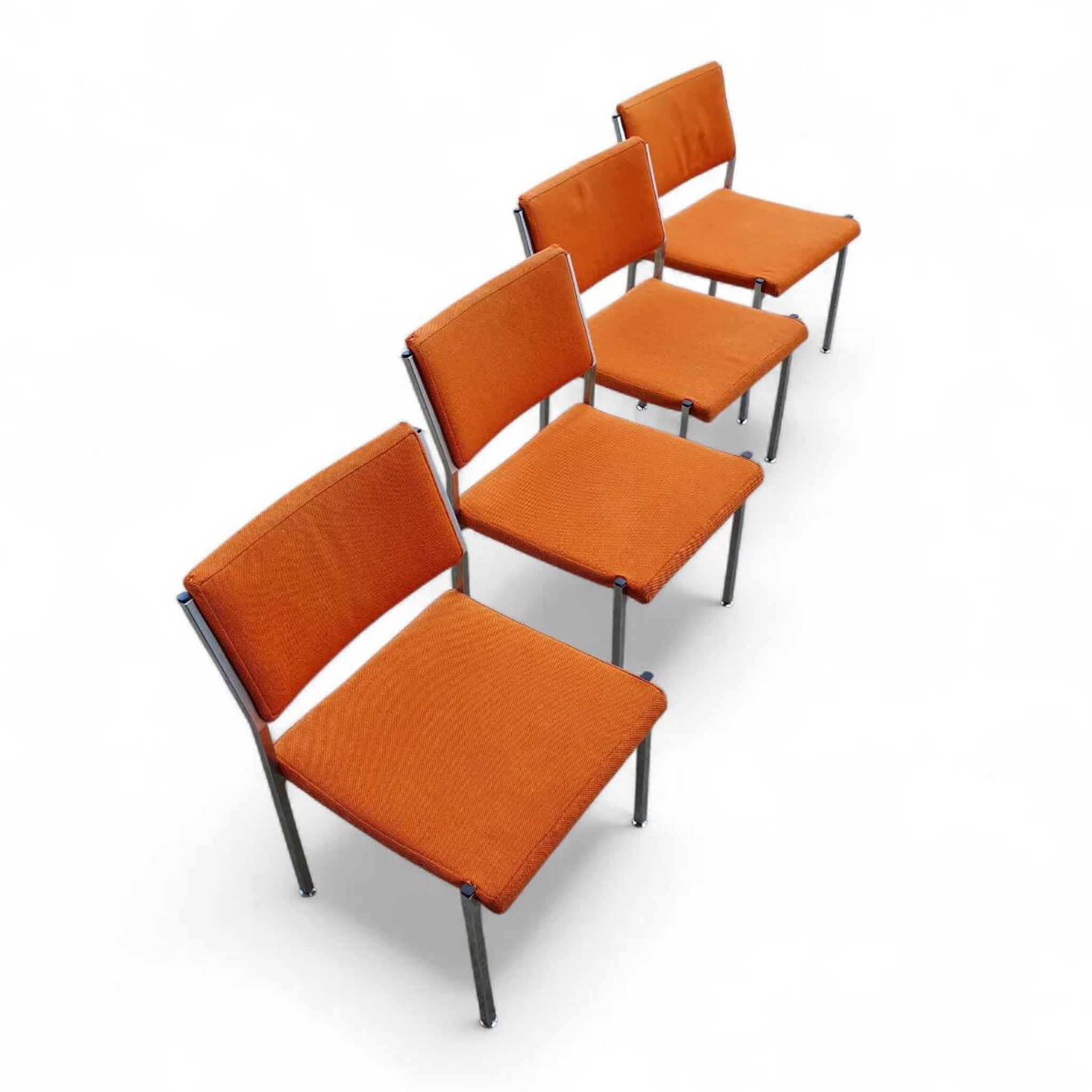 4 x Abraham Polak AP Originals chairs by Hein Salomonson 1960s
