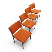 4 x Abraham Polak AP Originals chairs by Hein Salomonson 1960s