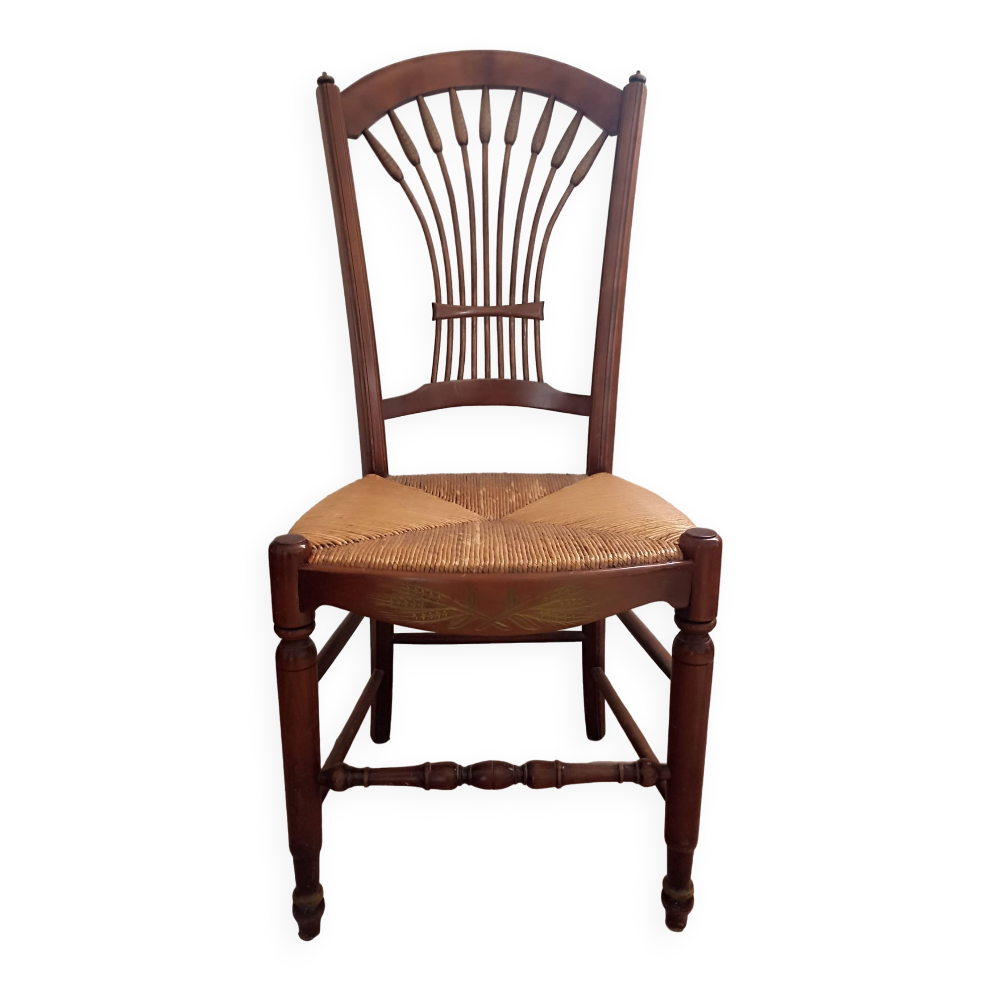 Chaise  rustique Modèle "Gerbe"
