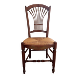Rustic chair “Gerbe” model