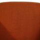 Pair of orange Oslosund armchairs by Kinnarps, 1950s