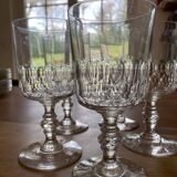 Verre à pied vintage en lot