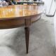 Louis XV round table + 3 extensions 115 cm max 2m50