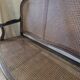 Caned bench in Louis XV style