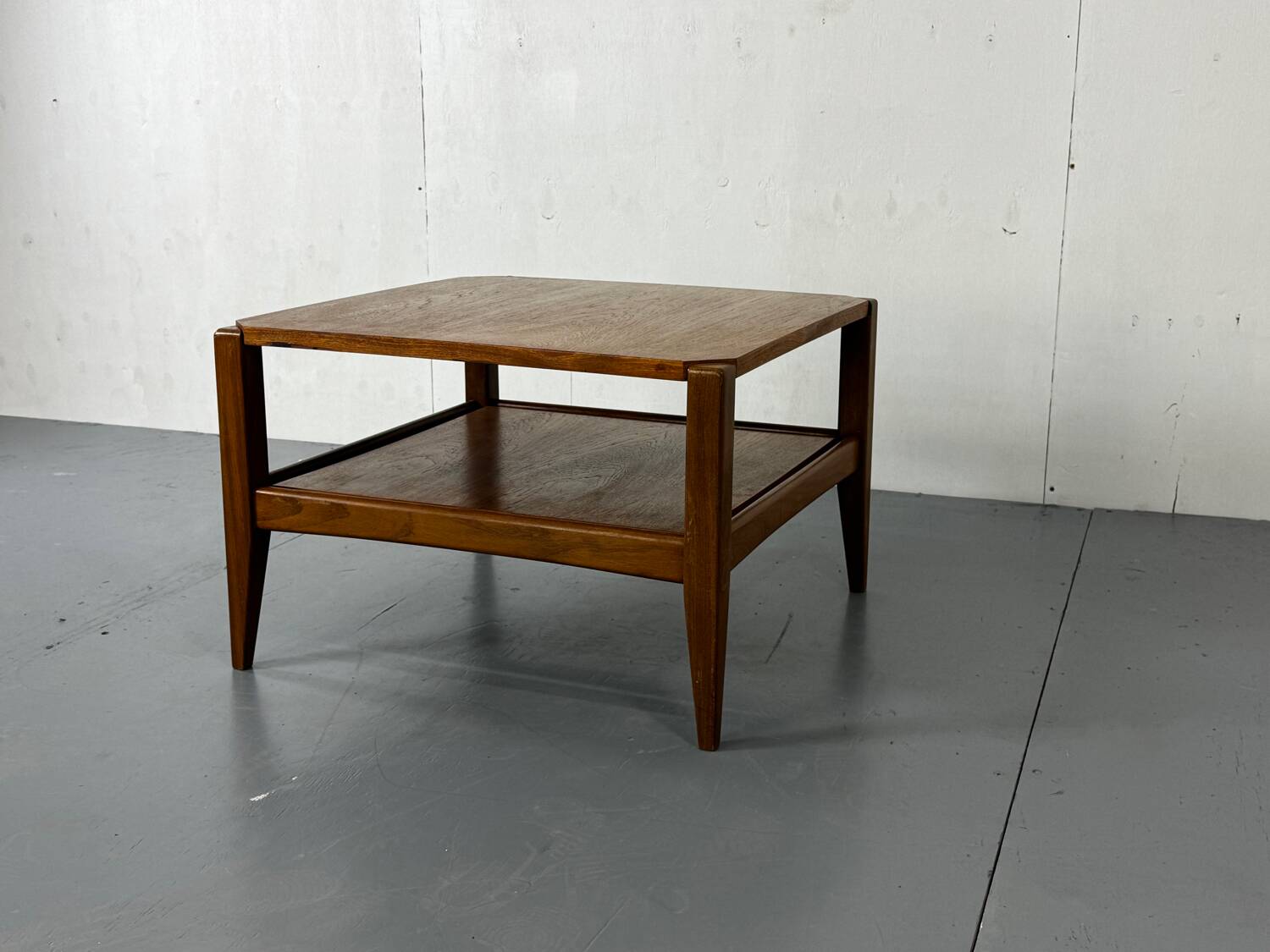 Scandinavian Danish Teak & Formica Coffee Table, 1960s