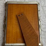 Italian gold metal frame on stand