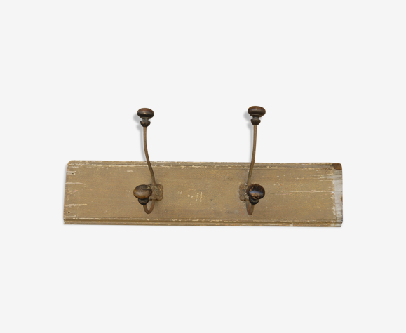 Porte-manteau en bois rustique