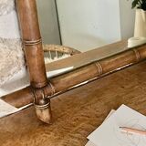 Bamboo style mirror