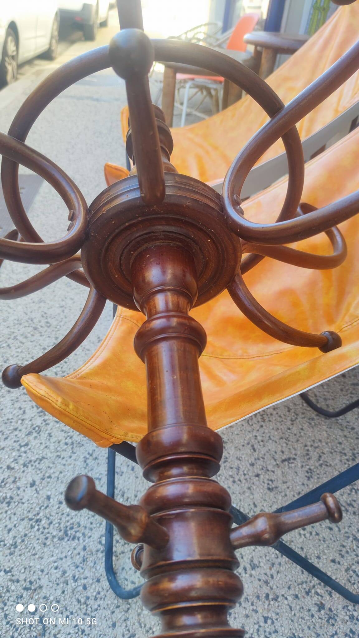 Coat rack called "Parrot" from bistro circa 1890