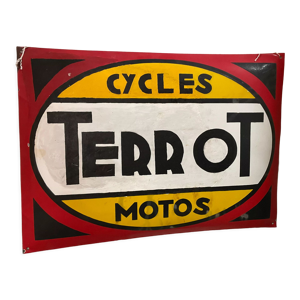 Plaque émaillée Terrot