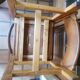 Regain elm and leather chairs