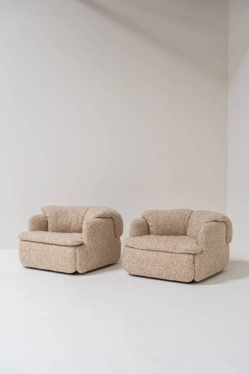 Confidential Sofa By Alberto Rosselli For Saporiti