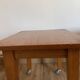 Vintage coffee table on casters