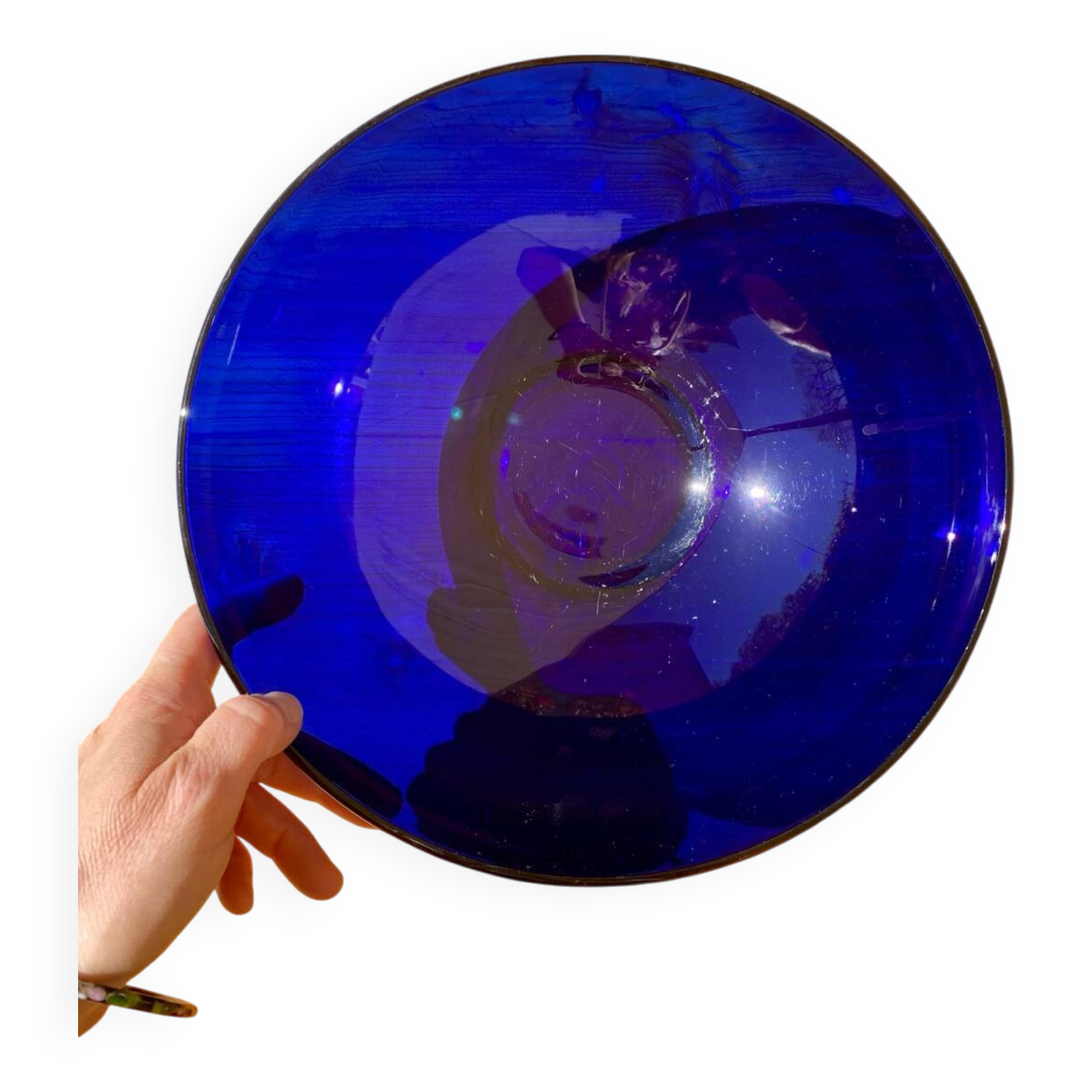 Klein blue salad bowl