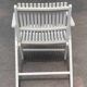 Folding vintage garden furniture
