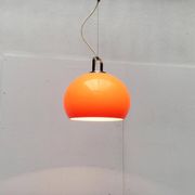 Suspended lamp Zurich Italian from the space age mid-century by Luigi Massoni for Guzzini.
