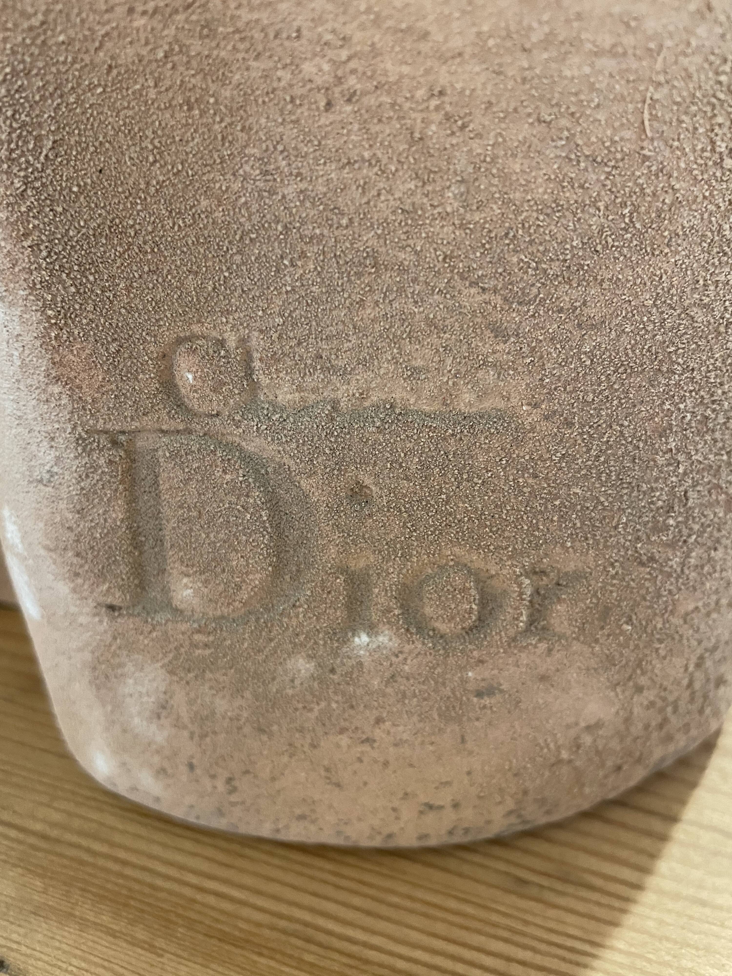 Christian Dior plaster face