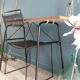 La console bureau table vintage aux pieds effei