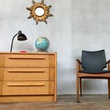 Commode Gautier en bois en pin de 1970