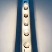 Postmodern Italian wall lamp Aton Barra by Ernesto Gismondi for Artemide, 1980s.