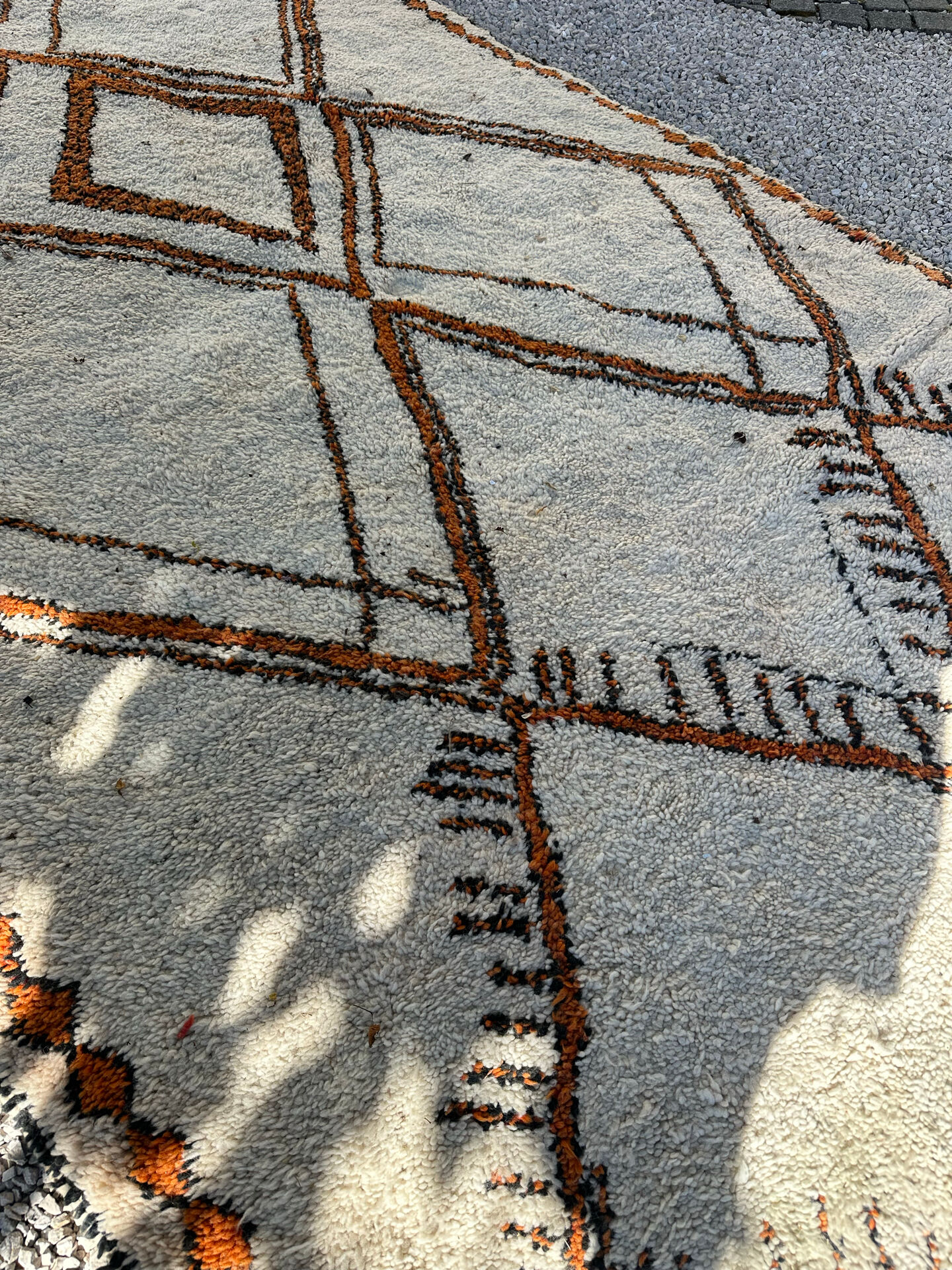 Authentique Tapis berbère Béni Ouarain