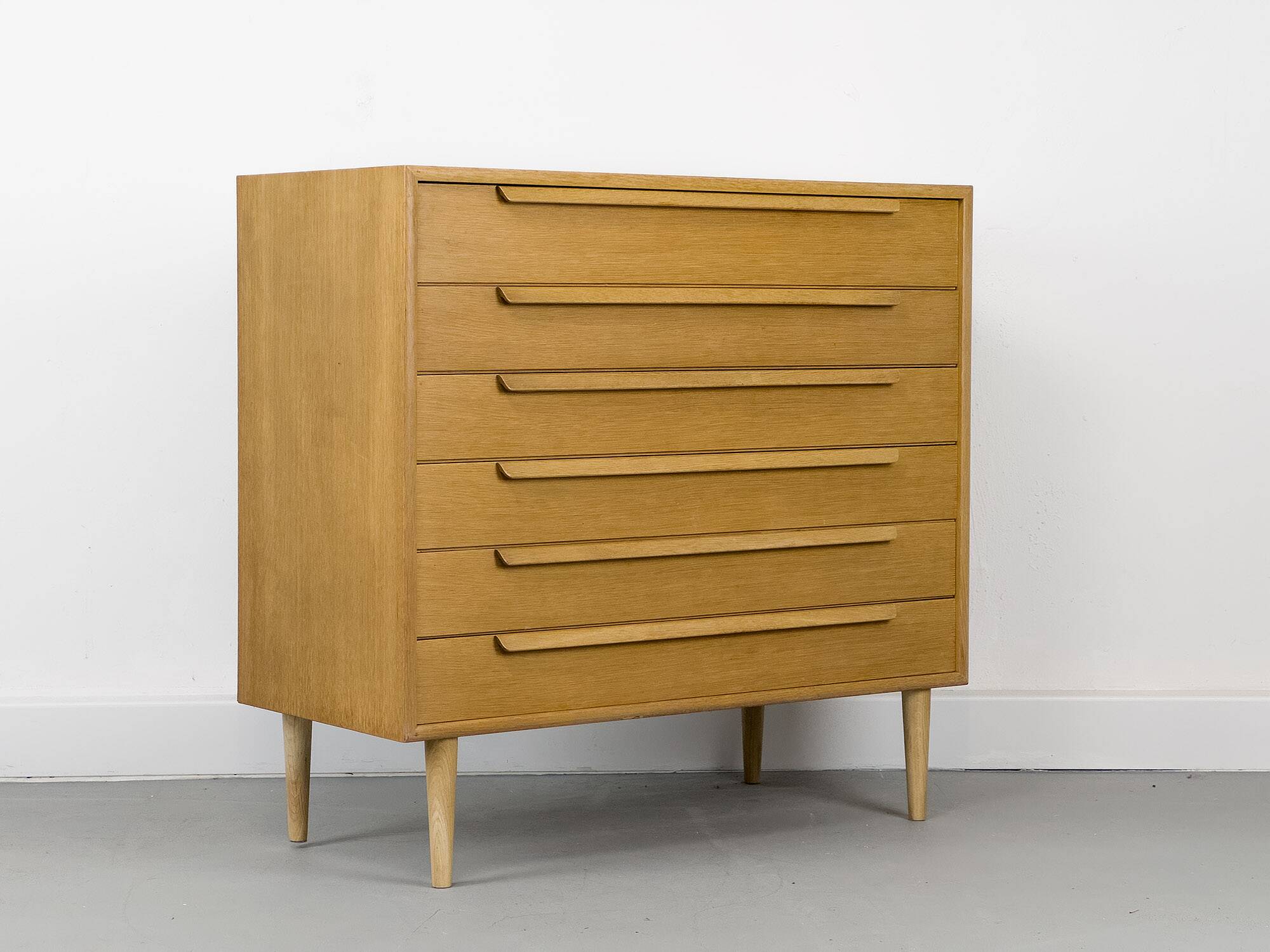 Commode à Tiroirs Vintage en Chêne de WK Möbel, 1970