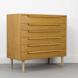 Commode à Tiroirs Vintage en Chêne de WK Möbel, 1970s