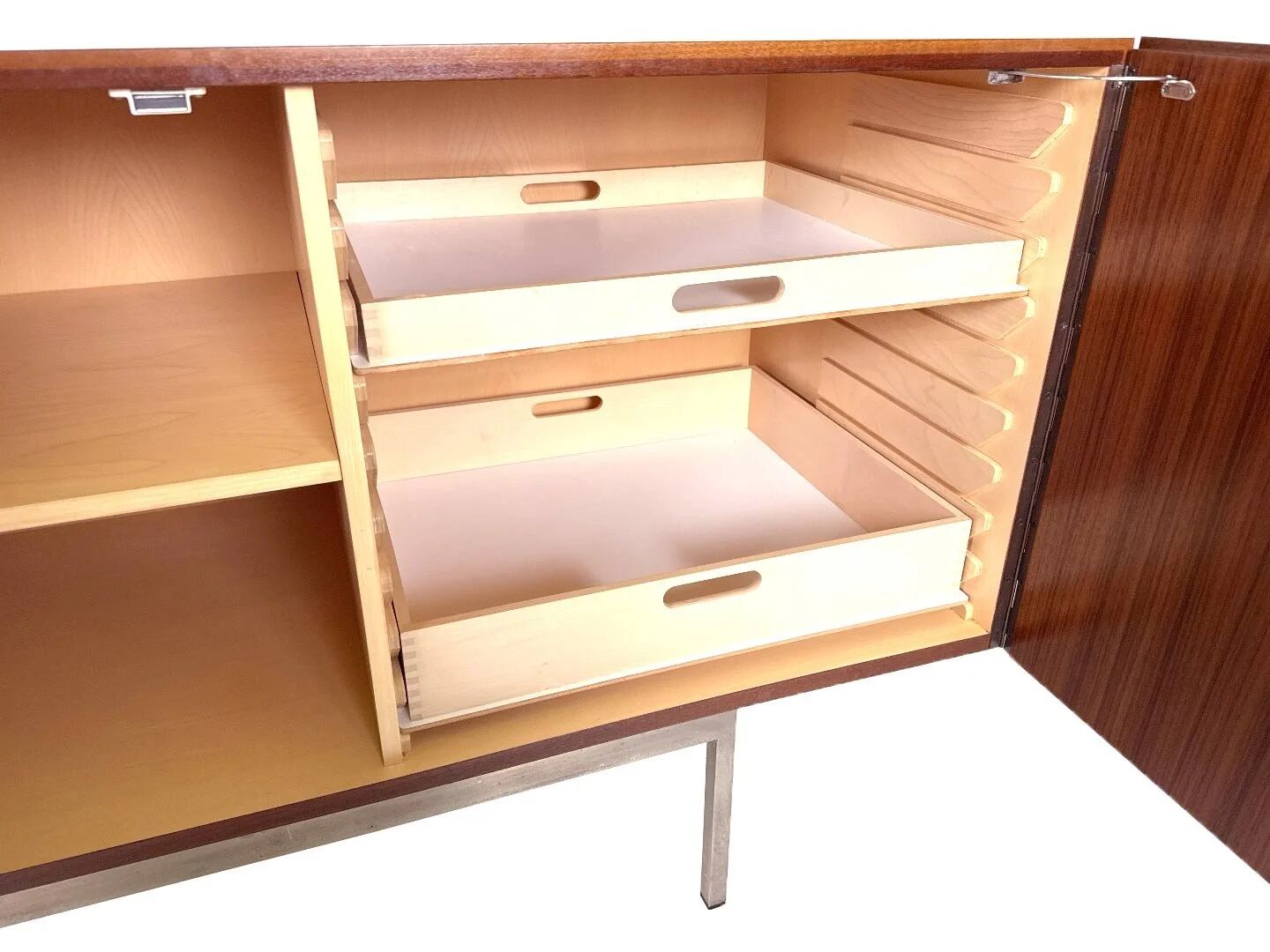 Mid-century teak sideboard B40 by Dieter Waeckerlin for Behr