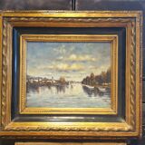 Safe marine oil panel