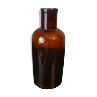 Amber drug bottle